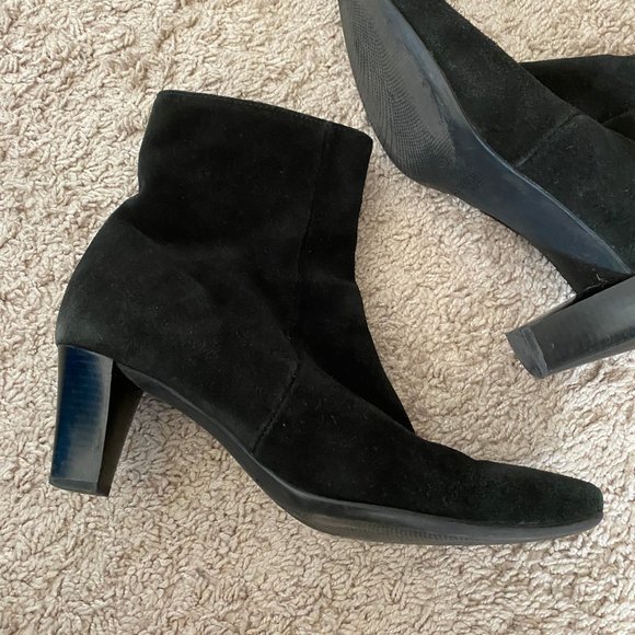 La CANADIENNE Black Boots Women Size 10 - Picture 2 of 11